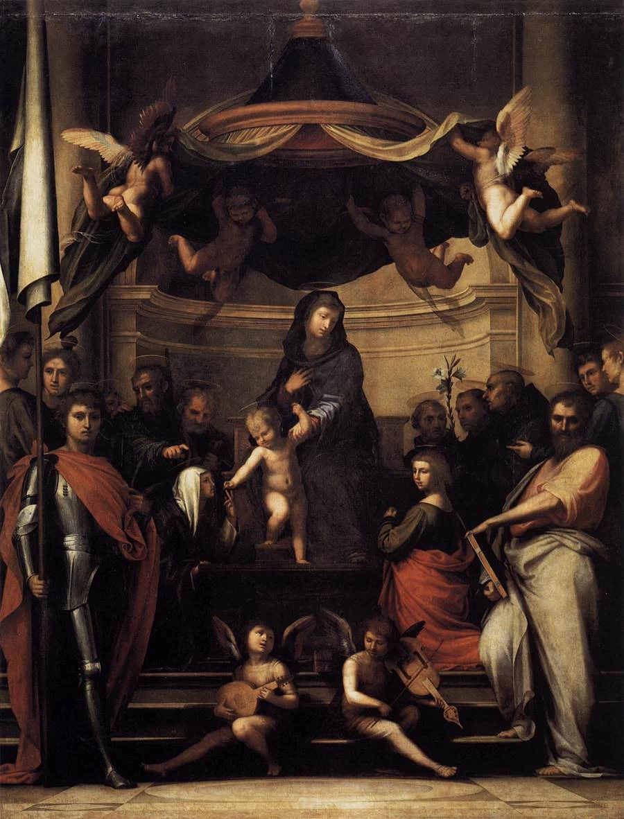 Matrimonio mistico di santa Caterina d'Alessandria - Palazzo Pitti, Firenze